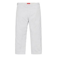 Supreme SS19 Arc Logo Chino Pant White Casual Long Pants SUP-SS19-520