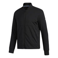 adidas Wind P Heat Jk Golf Athleisure Casual Sports Baseball Collar Jacket Black FS6974