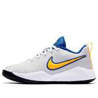 (GS) Nike Team Hustle Quick 2 'White Blue Yellow' AT5298-011
