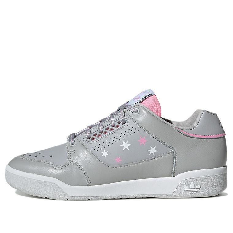 adidas originals Slamcourt Non-Slip Wear-Resistant Casual Skate Shoes Gray Unisex EF2088