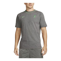 Nike Heather Charcoal Liverpool Travel Raglan T-Shirt 'Grey' DV5106-071