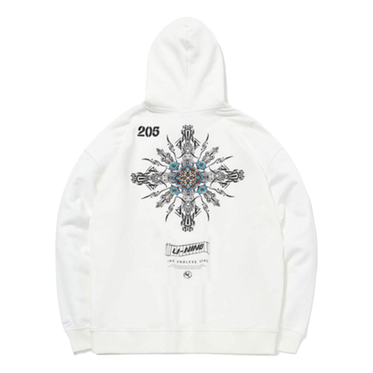 Li-Ning CF Series x Dunhuang Museum Crossover Casual Sports Pullover Hoodie 'White' AWDQC51-1