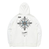 Li-Ning CF Series x Dunhuang Museum Crossover Casual Sports Pullover Hoodie 'White' AWDQC51-1