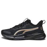 (WMNS) PUMA PWRFrame TR 2 Logo Love 'Black Metallic Gold' 378792-01
