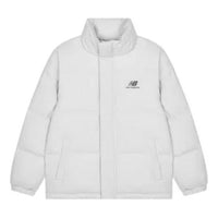 New Balance Essential Logo Puffer Jacket Asia Sizing 'White' AMJ23345-GYM