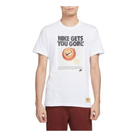 Nike front graphic logo printed T-shirt 'White' DX1074-100