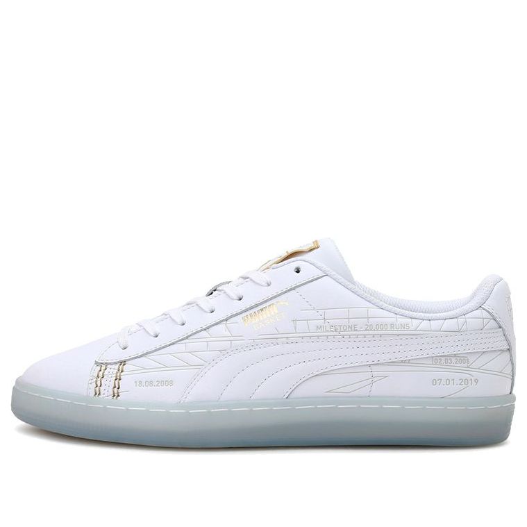 PUMA x one8 Virat Kohli Basket Classic Casual Board Shoes White/Green 375314-01
