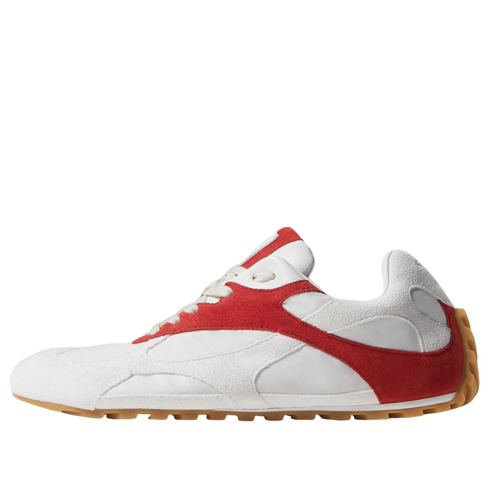 (WMNS) Bottega Veneta Orbit Flash Sneaker 'Optic White Cardinal' 867944V3MS26189