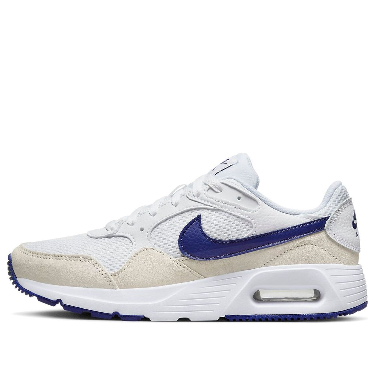 (WMNS) Nike Air Max SC 'White Deep Royal Blue' CW4554-110