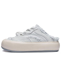 (WMNS) Li-Ning Puff Platform Mule 'Light Grey Beige' AZGU014-3