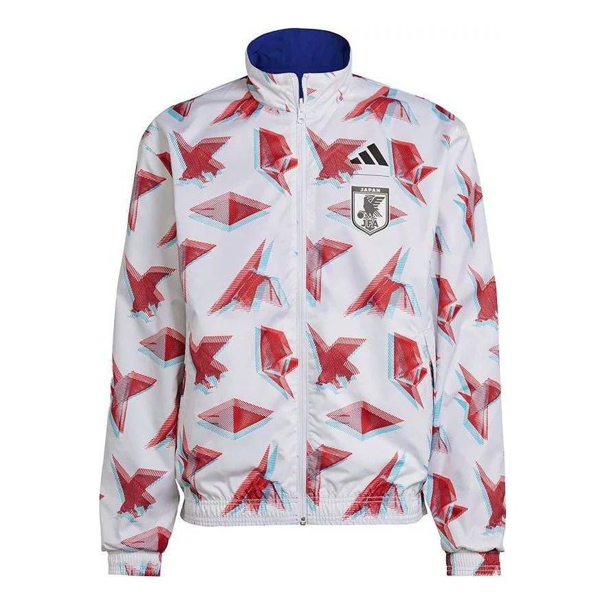 adidas Japan Tiro 23 Anthem Jacket 'White Blue Red' HC6292