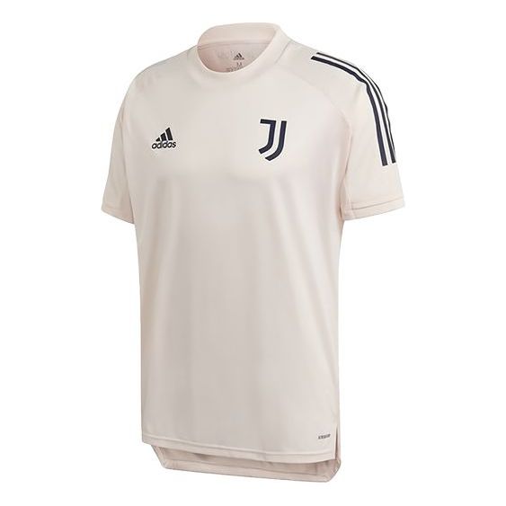 adidas 20-21 Season Juventus Soccer/Football Training Sports Short Sleeve Pink FR4269