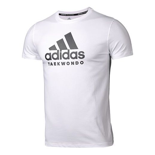 adidas Alphabet Short Sleeve Sports White ADICTTWB