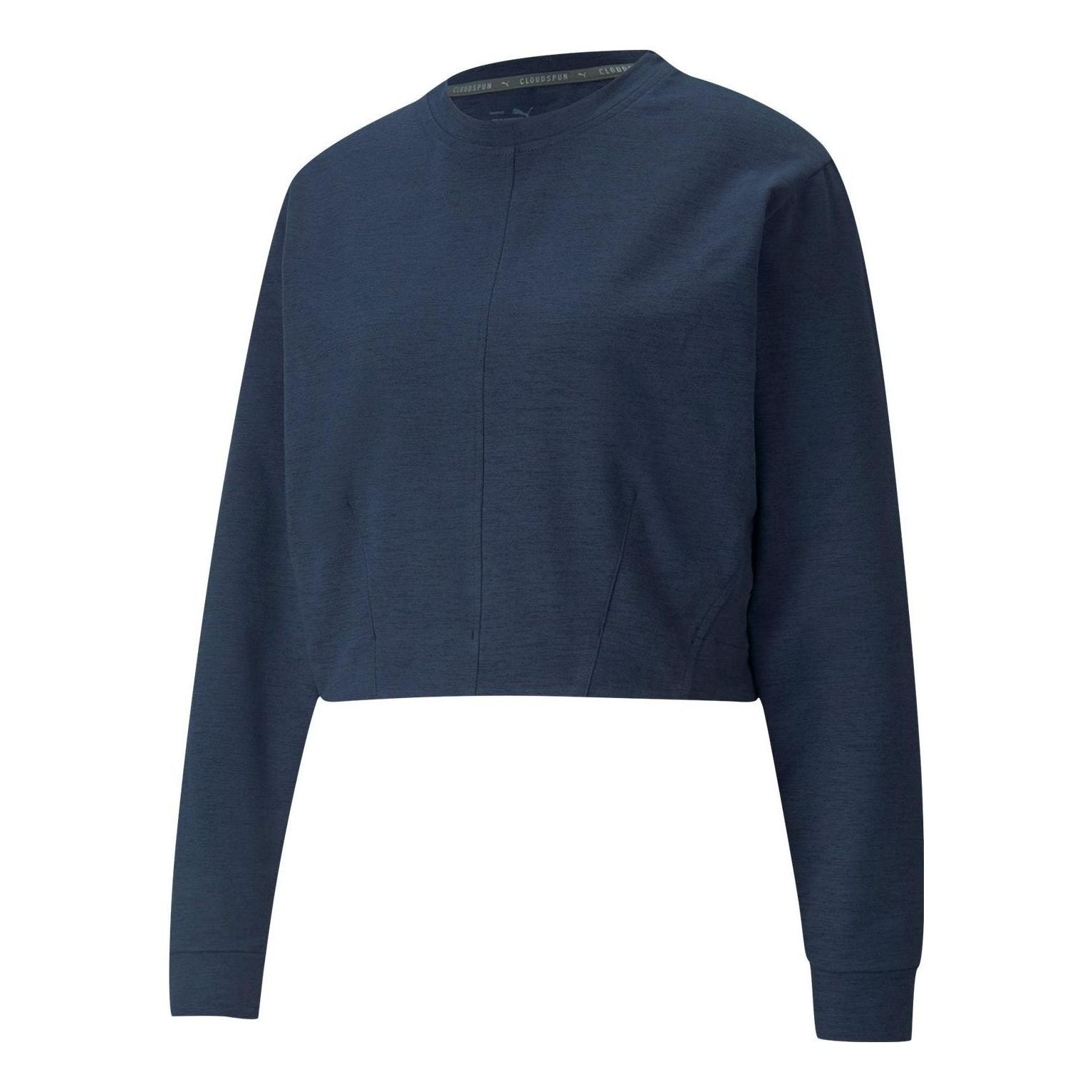 (WMNS) PUMA Cloudspun Crew Neck Training Sweatshirt 'Navy' 520948-01