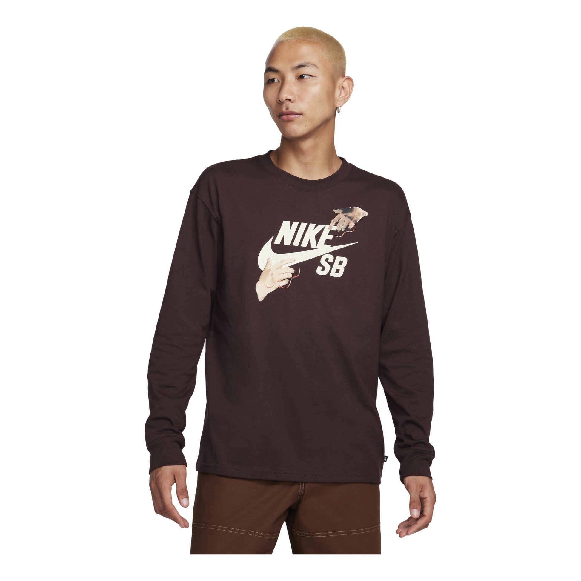 Nike SB Long-Sleeve Skate T-Shirt 'Earth' FQ7682-227