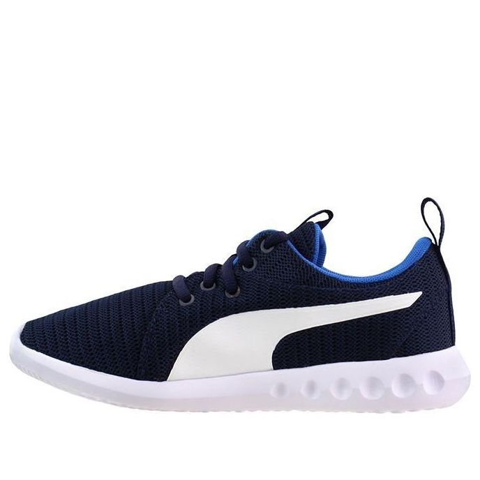 (GS) PUMA Carson 2 Low Top Running Shoes Blue/White 190072-23