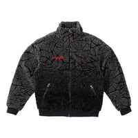 Supreme x Spyder Web Polar Fleece Jacket 'Black Grey' SUP-FW22-820