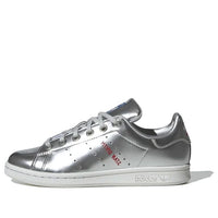 (GS) adidas Stan Smith J 'Silver Metallic' FW8062
