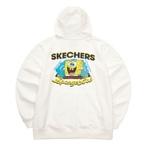 Skechers x SpongeBob SquarePants Graphic Hoodie 'White Yellow Black' L122M034