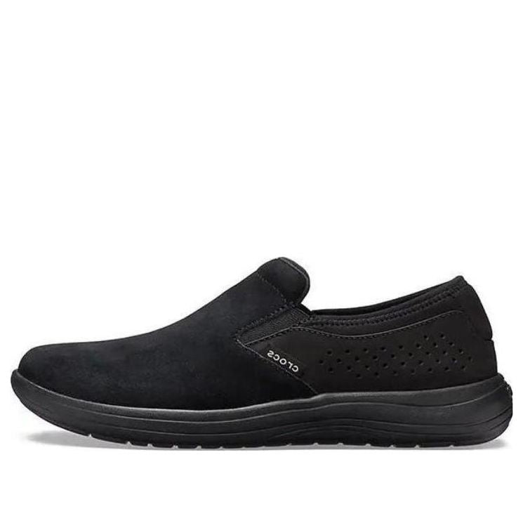 Crocs Reviva Suede Slip-on 'Black' 205808-060