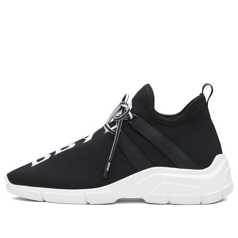 (WMNS) PRADA Knit Logo Sneakers 'Black' 1E344L_3V98_F0967_F_015