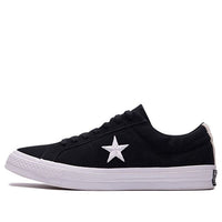 Converse One Star Wear-resistant Non-Slip Low Tops Shoe Black White 160600C