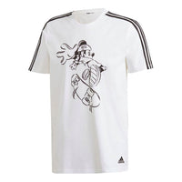 Men's adidas Skate Tee Casual Breathable Sports Stylish Short Sleeve White T-Shirt GQ0898
