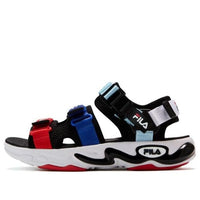 (GS) FILA Lifestyle Sandals 'Black Blue Red' K15B222810P