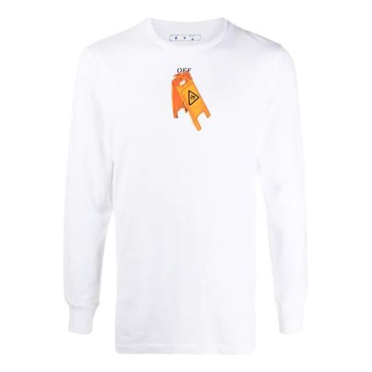 Off-White FW20 Pascal Skeleton Long Sleeve OMAB001F20FAB0010110