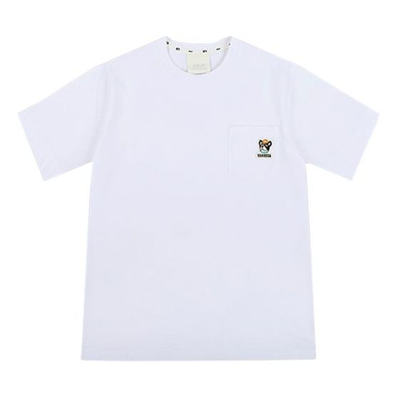 MLB New York Yankees Short Sleeve Basic Small Label Embroidered Round Neck Short Sleeve Unisex White 31TSC3031-50W