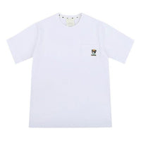 MLB New York Yankees Short Sleeve Basic Small Label Embroidered Round Neck Short Sleeve Unisex White 31TSC3031-50W