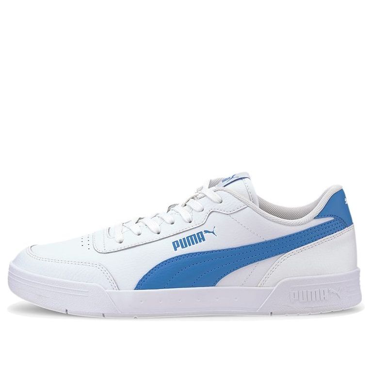 PUMA Caracal SoftFoam Retro Low Top Casual Skate Shoes Unisex White Blue 369863-10