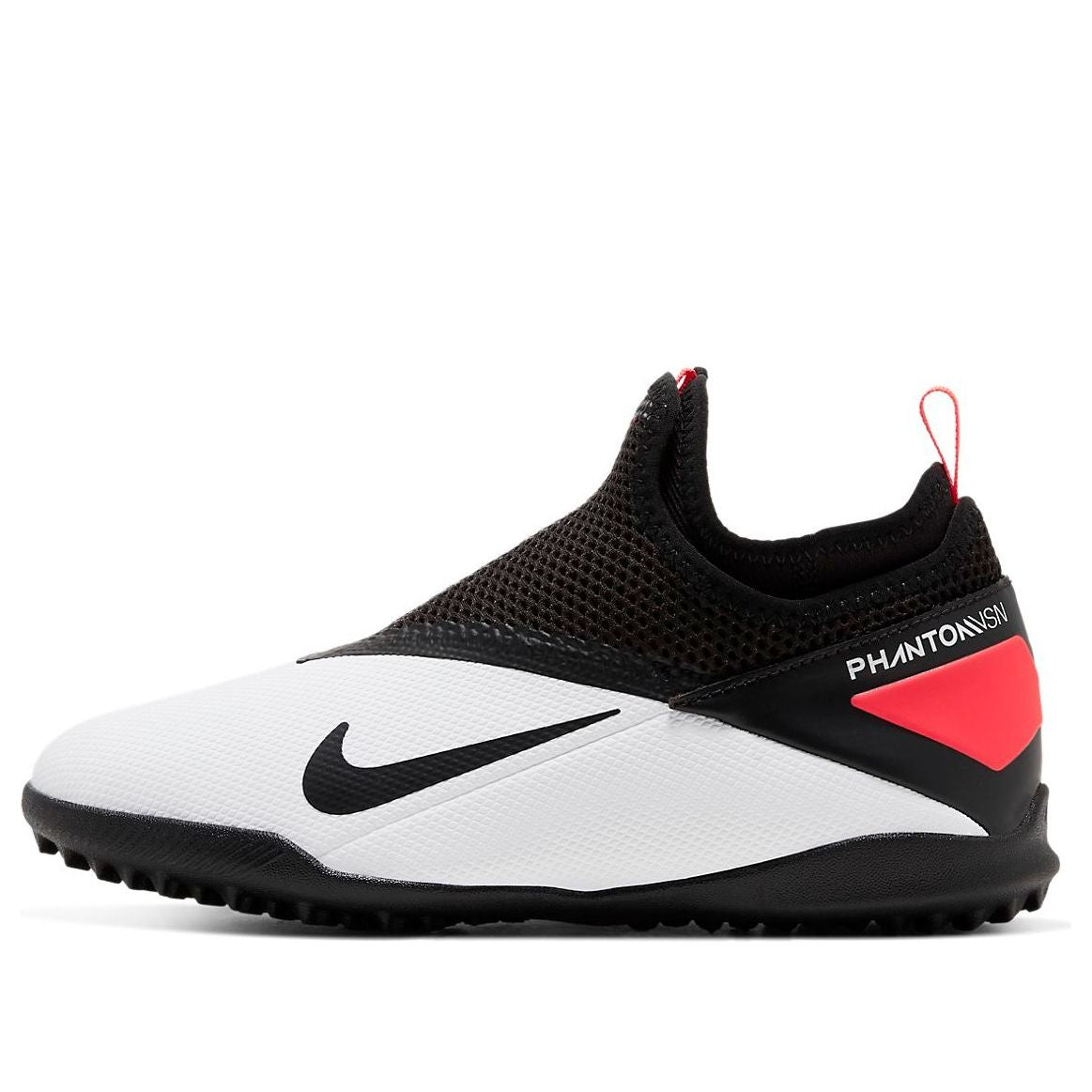 (GS) Nike Phantom Vision 2 Academy DF TF 'Black White Red' CD4078-106