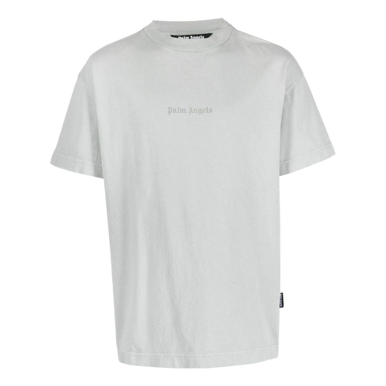 Palm Angels Reverse Logo T-Shirt 'Light Grey' PMAA001S23JER0040505