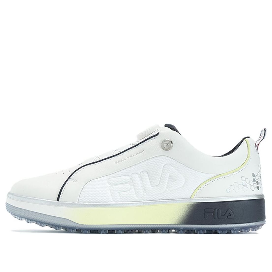 FILA Golf 1911 Training Shoes 'White Yellow' A12M321715FBW