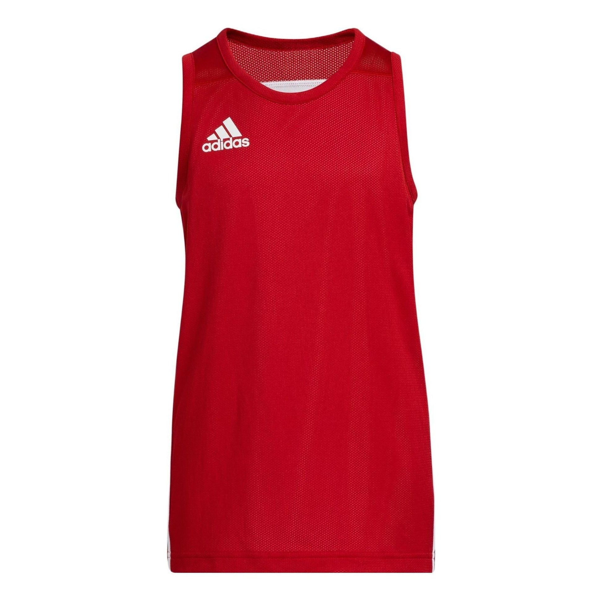 (GS) adidas 3G Speed Reversible Jersey Asia Sizing 'Red White' DY6622