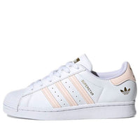 (GS) adidas originals Superstar J Sneakers 'White Pink Gold' FY1672