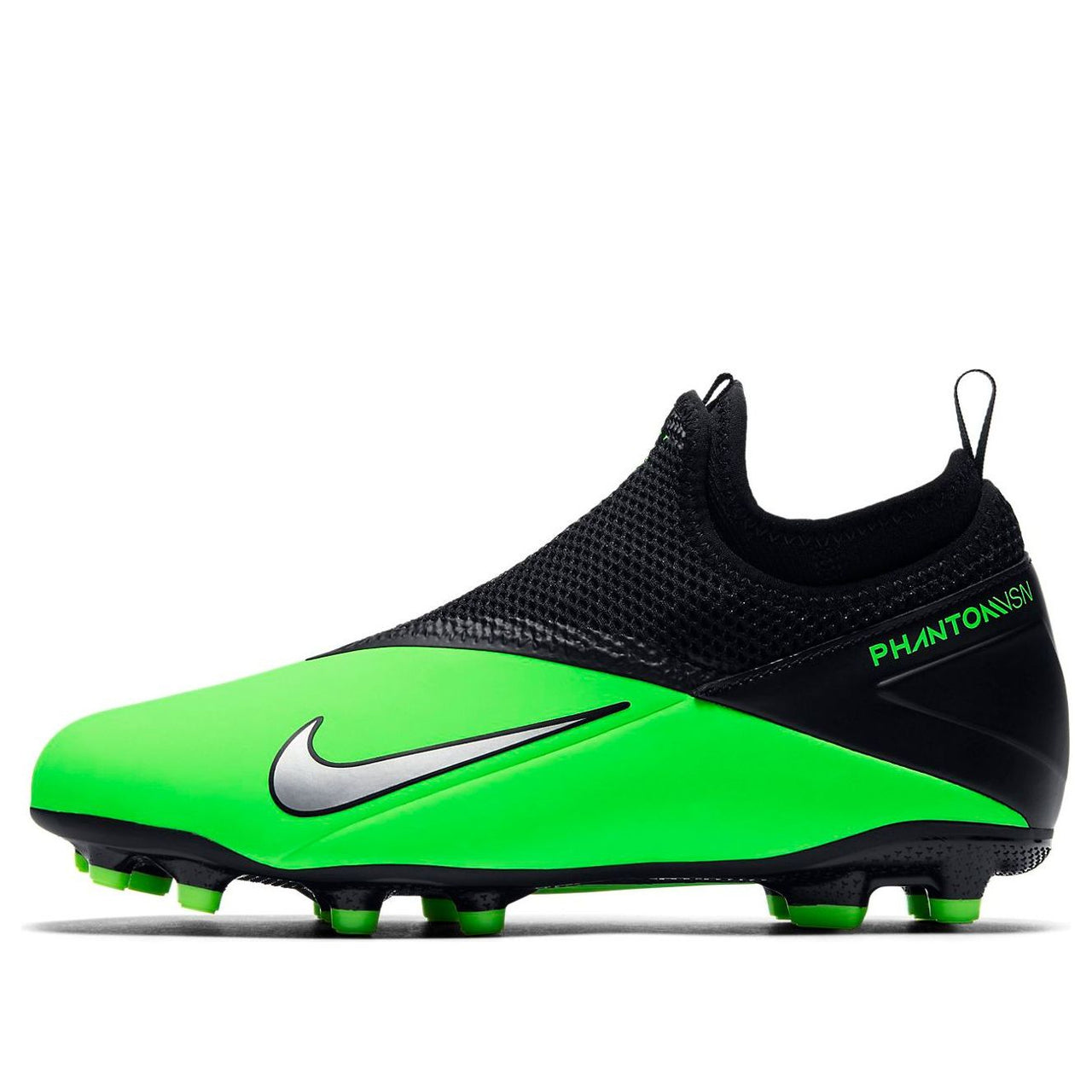 (GS) Nike Phantom Vision 2 Academy DF MG 'Green Strike Black' CD4059-306