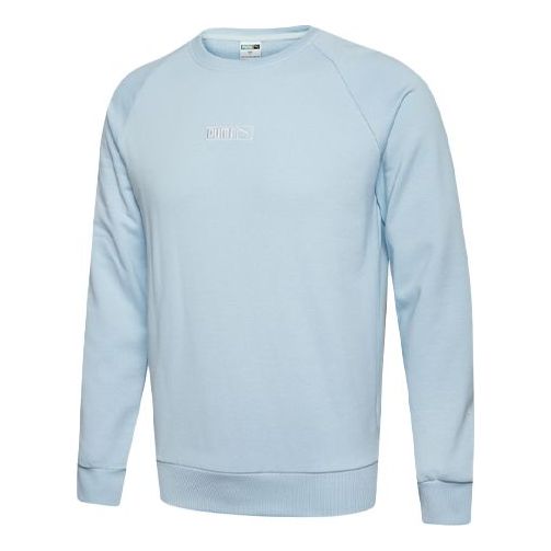 PUMA Street Style Long Sleeves Sweatshirts 'Blue' 597358-17