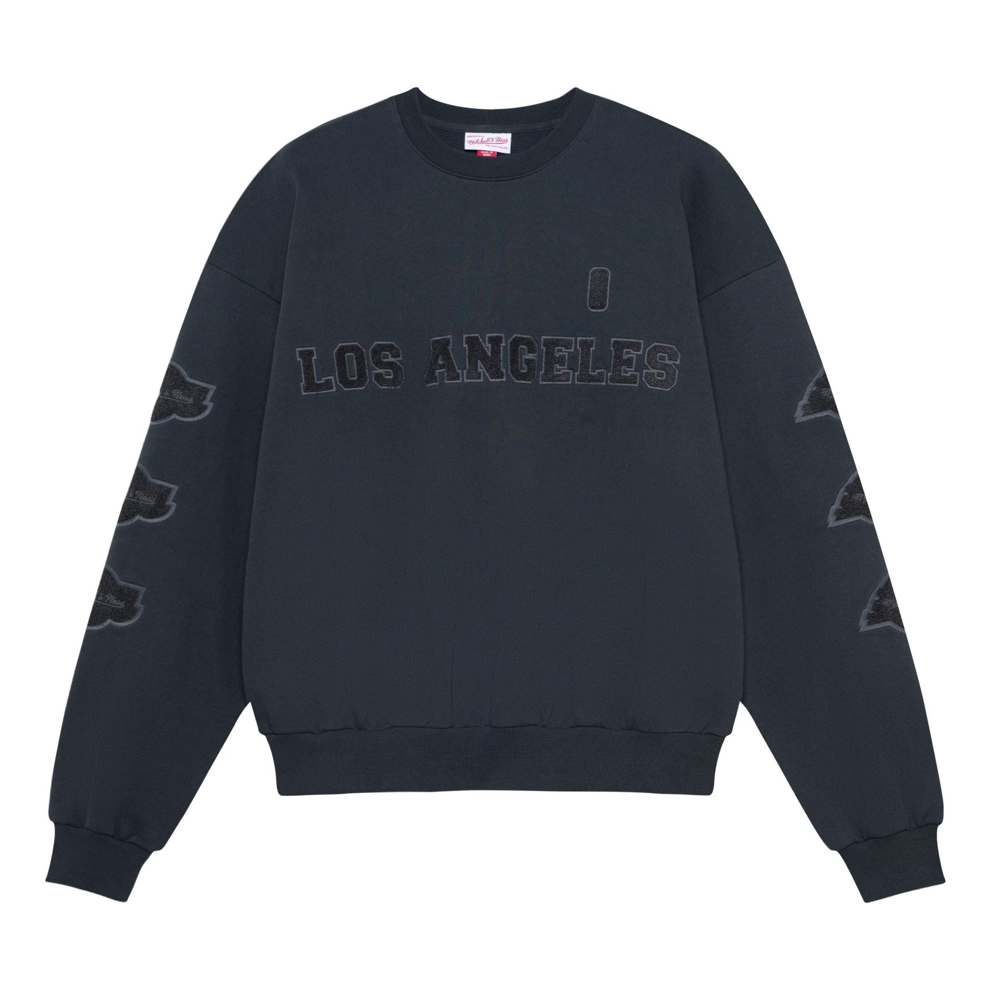 Mitchell & Ness x NBA Los Angels Lakers 24 Sweatshirt 'Dark Grey' MNJYFWF22002-CARBON-GARY