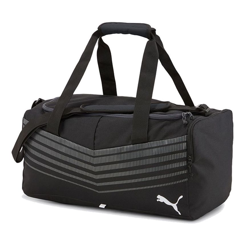 PUMA Football Play Medium Sports Team Bag 'Black White' 077164-06