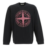 STONE ISLAND Embroidered Logo Sweatshirt 'Black' 781565484-V0029