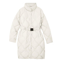 (WMNS) Skechers Bob's Series Long Sleeve Down Jacket 'White' L423W060-0074