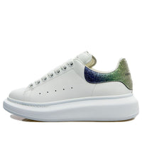 (WMNS) Alexander McQueen Oversized Shoes 'White Opalescent' 718232WICYF9487