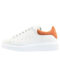 (WMNS) Alexander McQueen Oversized Sneaker 'White Orange' 553770WHGP7985639