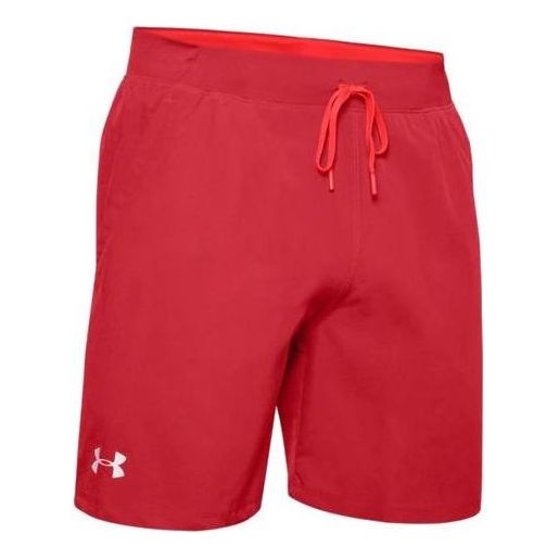 Under Armour SpeedPocket 7inch Running Shorts 'Red' 1351189-608