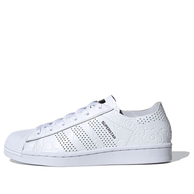 (WMNS) adidas originals Superstar Floral 'White' FW3555
