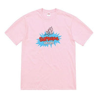 Supreme SS18 Ganesha Tee Light Pink Thailand Printing Short Sleeve Unisex SUP-SS18-506