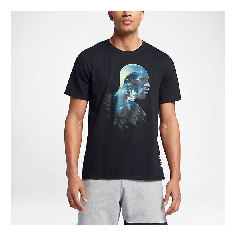 Apparel s Men Air Jordan AJ13 Black Cat T-Sh 833952-010