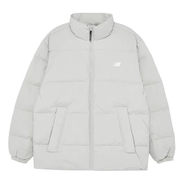 New Balance NBX Down Jacket Asia Sizing 'Grey' AMJ34324-SEN